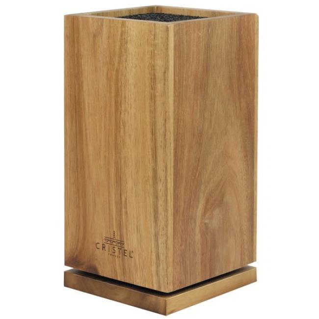 Bloc couteau carr&eacute; rotatif